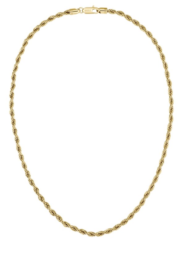 Hugo Boss Elegantní pozlacený náhrdelník Valis Myles 1580840