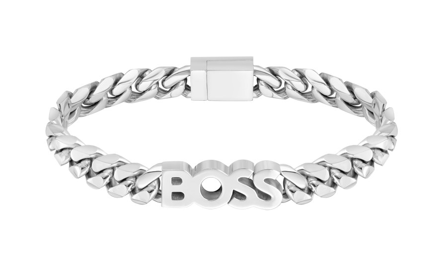 Hugo Boss Fashion ocelový náramek Boss 1580513 19 cm - Náramky Řetízkové náramky