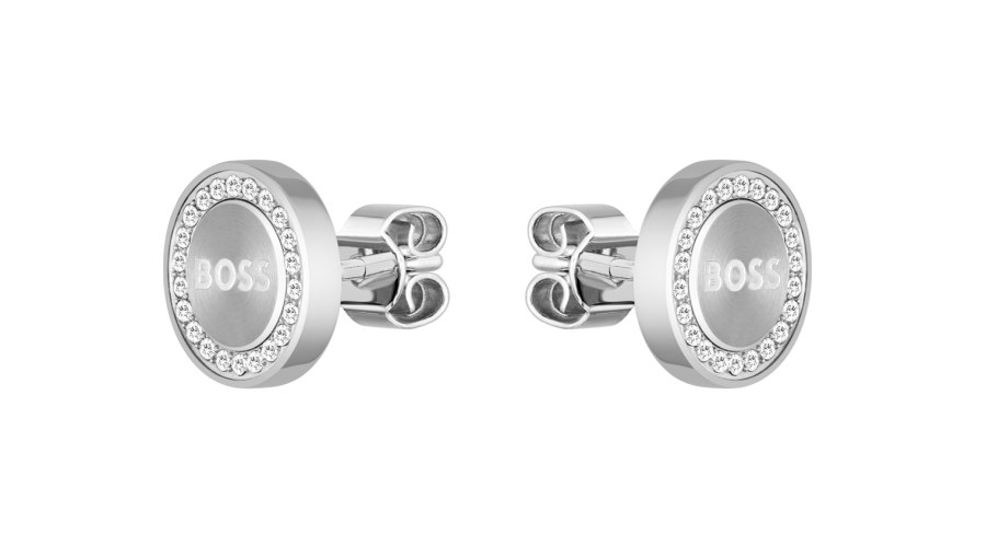 Hugo Boss Luxusní ocelové náušnice Iona 1580558 - Náušnice Pecky