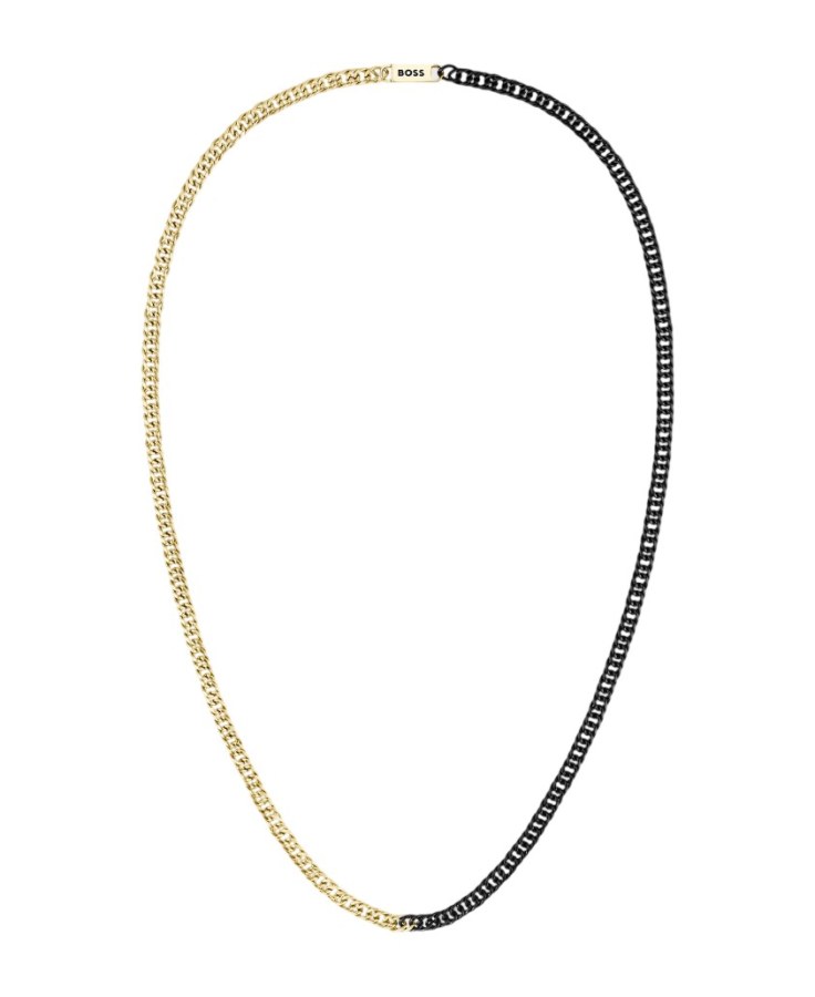 Hugo Boss Bicolor náhrdelník z oceli Jaxe 1580391
