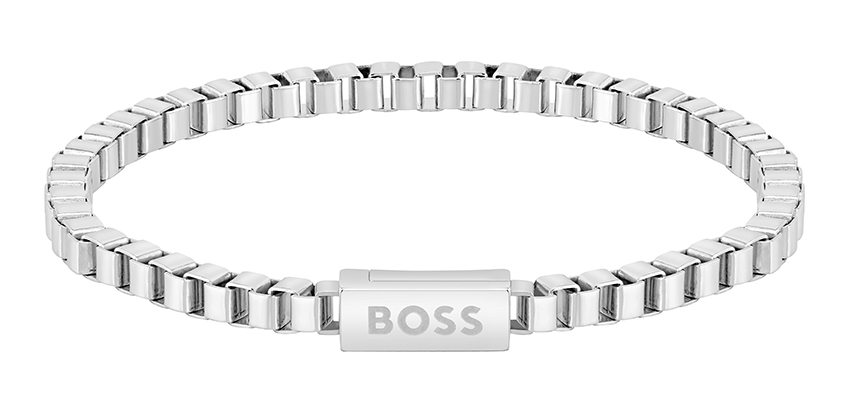 Hugo Boss Moderní ocelový náramek Chain for him 1580288 - Náramky Řetízkové náramky