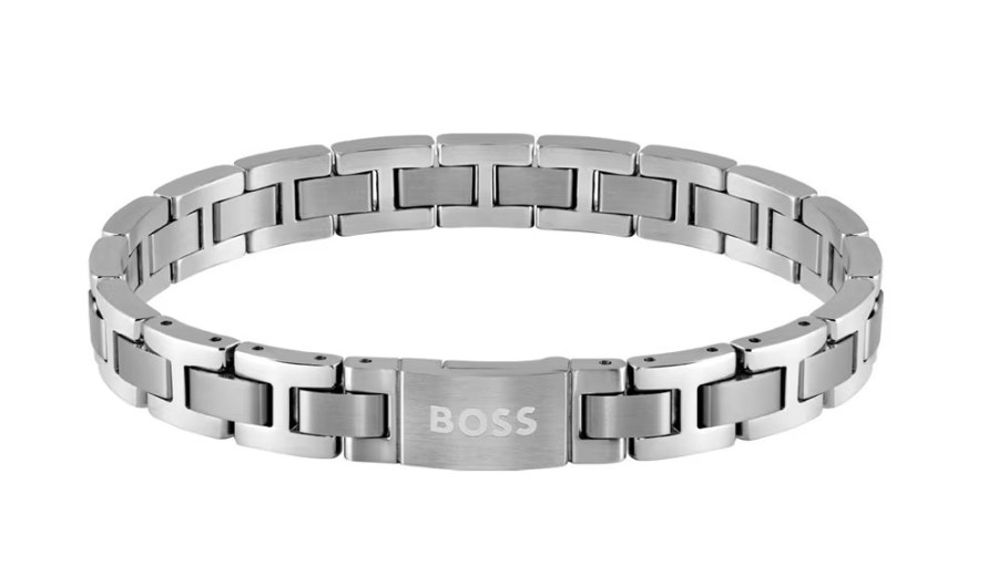 Hugo Boss Nadčasový ocelový náramek pro muže 1580036 - Náramky Řetízkové náramky