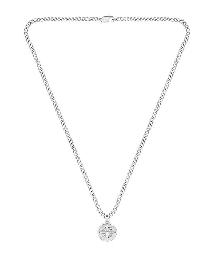 Hugo Boss Nadčasový pánský ocelový náhrdelník 1580544 - Náhrdelníky