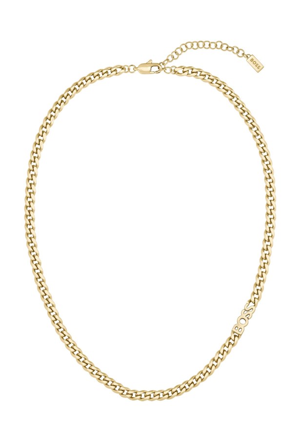 Hugo Boss Nadčasový pozlacený náhrdelník pro ženy Kassy 1580572 - Náhrdelníky