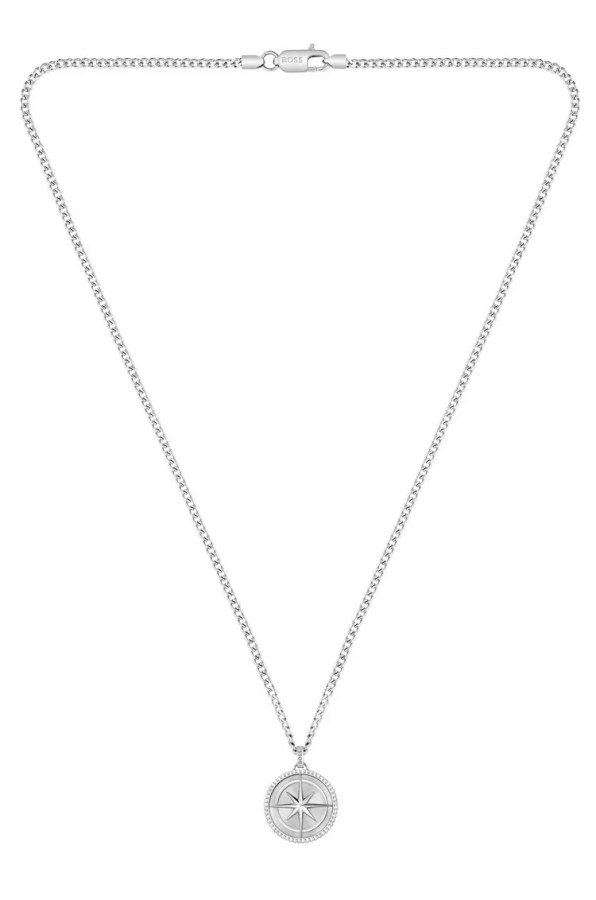 Hugo Boss Pánský ocelový náhrdelník North 1580841 - Náhrdelníky