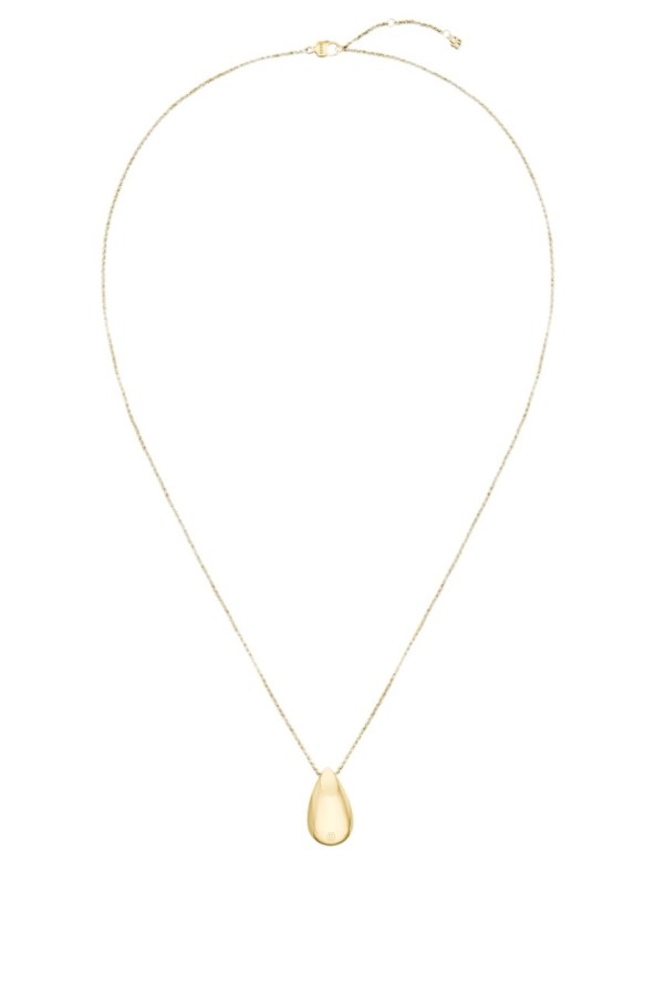 Hugo Boss Pozlacený náhrdelník Tear drop Selena 1580844 - Náhrdelníky