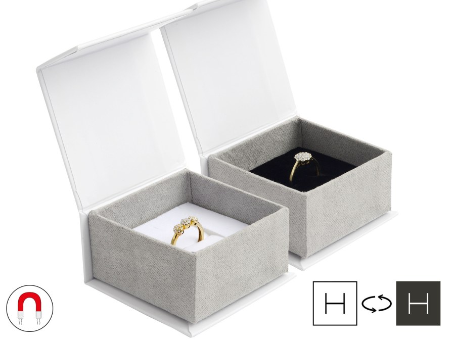 JK Box Dárková krabička na drobné šperky BA-3/A1/A3 - Prsteny Zásnubní prsteny