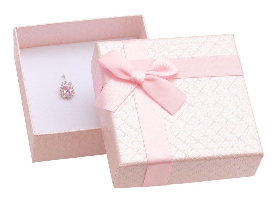 JK Box Dárková krabička na šperky s mašlí AT-4/A5 - Dárkové krabičky na šperky Krabičky na šperky Krabičky na šperky - malé