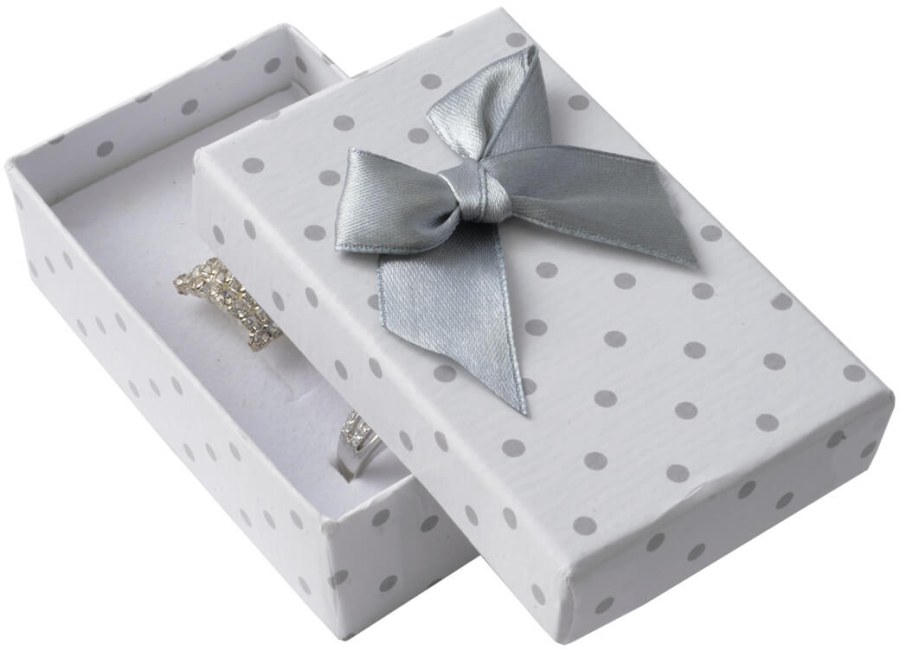 JK Box Puntíkatá krabička na soupravu šperků KK-6/A1 - Dárkové krabičky na šperky Krabičky na šperky Krabičky na šperky - velké