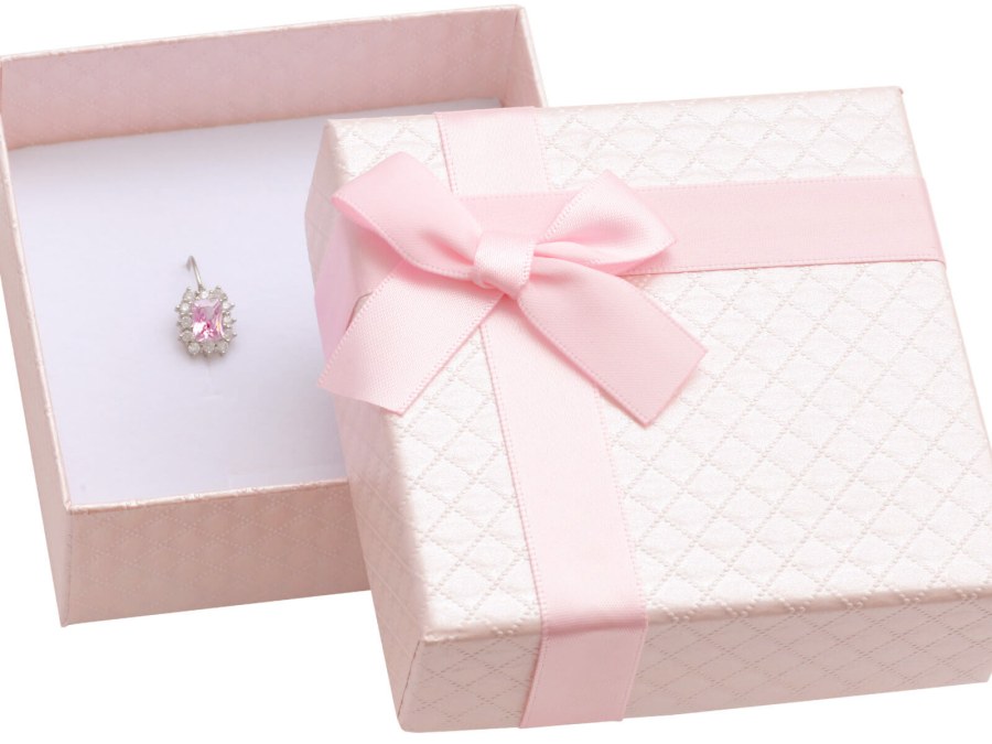JK Box Růžová dárková krabička na šperky AT-5/A5 - Dárkové krabičky na šperky Krabičky na šperky Krabičky na šperky - velké