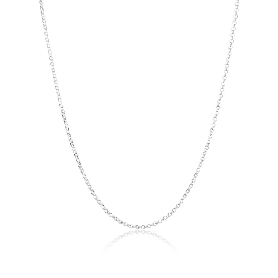 JVD Dámský stříbrný řetízek Rolo SVLCRL11SJ18D 55 cm - Řetízky Řetízky na krk