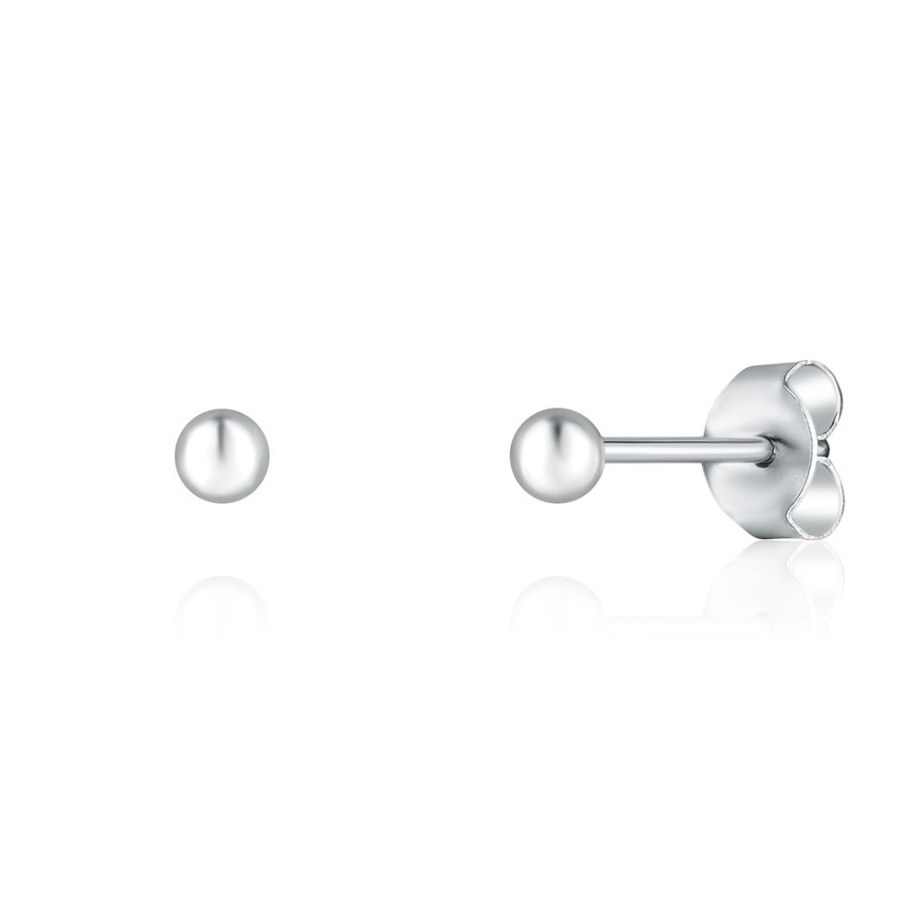 JVD Minimalistické stříbrné pecky SVLE1502XH20PU 0,3 cm - Náušnice Pecky