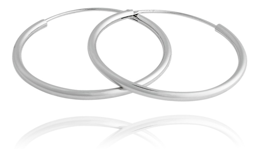 JVD Nestárnoucí stříbrné kruhové náušnice SVLE0208XD500 2 cm - Náušnice Kruhy
