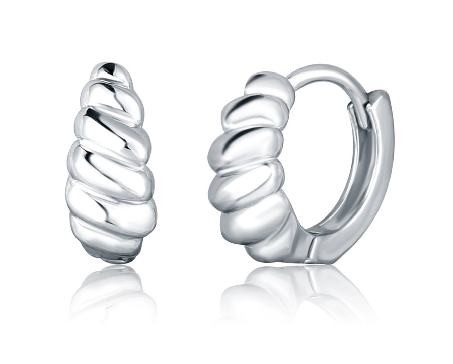 JVD Slušivé stříbrné kruhy SVLE2592X860000 - Náušnice Kruhy