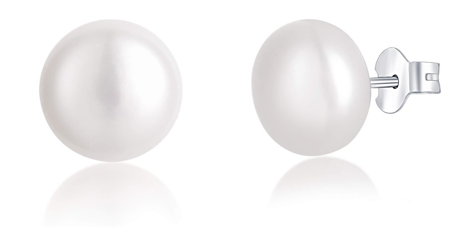 JVD Stříbrné náušnice s perlami SVLE0545XD2P1 0,6 cm - Náušnice Pecky