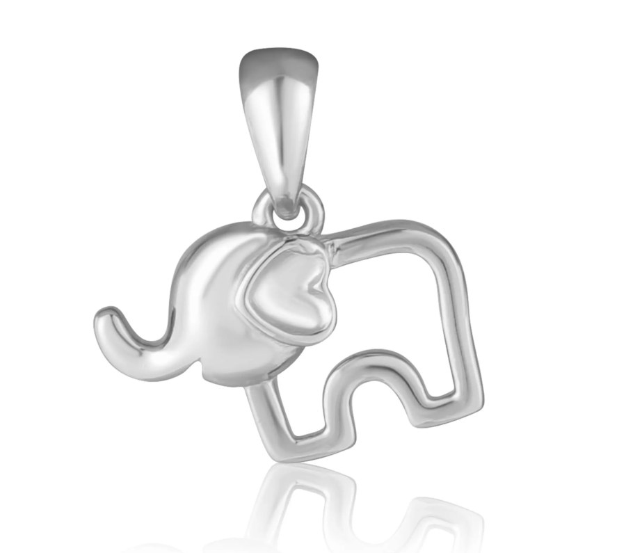 JVD Stříbrný přívěsek Slon SVLP1412XH20000 - Přívěsky Přívěsky na řetízky