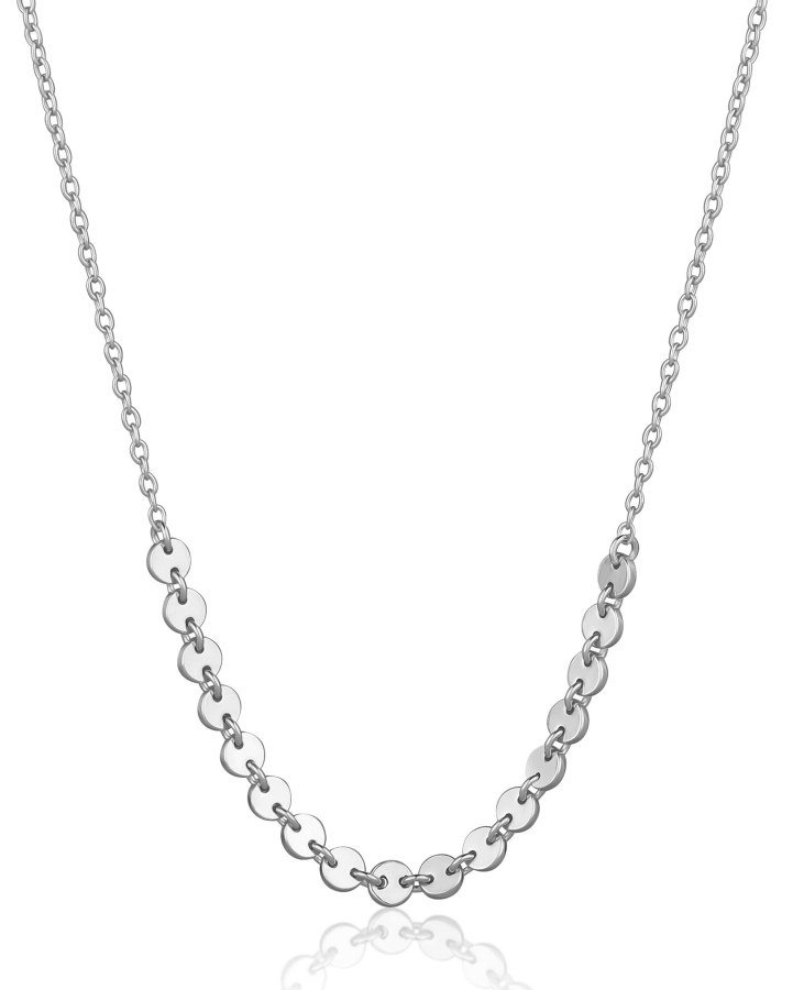 JVD Stylový stříbrný náhrdelník SVLN0705S750045 - Náhrdelníky