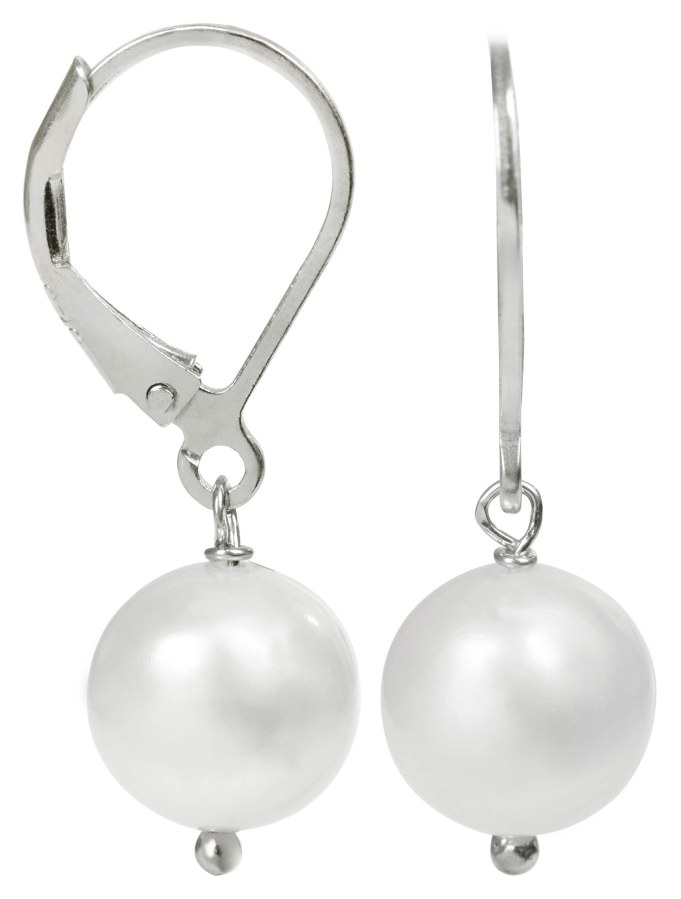 JwL Luxury Pearls Dámské náušnice s perlou JL0062 - Náušnice Visací náušnice