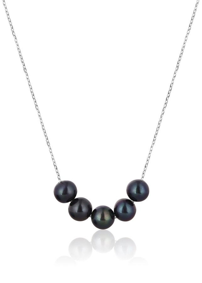 JwL Luxury Pearls Elegantní stříbrný náhrdelník s pravými říčními perlami JL0783 JwL Luxury Pearls Elegantní stříbrný náhrdelník s pravými říčními perlami JL0783 - Náhrdelníky