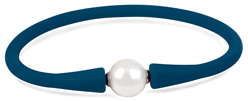 JwL Luxury Pearls Modrý sportovní perlový náramek JL0876 - Náramky Perlové náramky