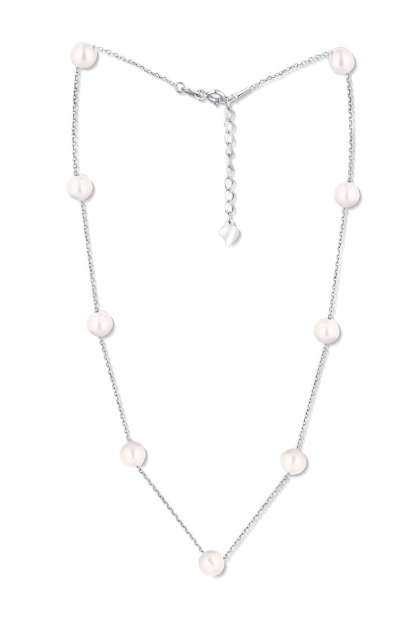 JwL Luxury Pearls Náhrdelník z něžných 9 pravých perel JL0754 - Náhrdelníky