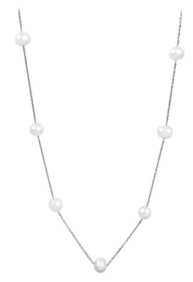 JwL Luxury Pearls Náhrdelník z něžných 11 pravých perel JL0355 - Náhrdelníky