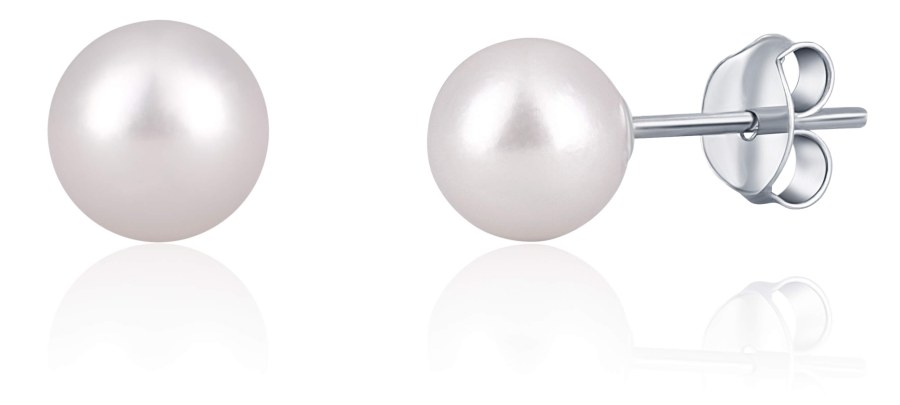 JwL Luxury Pearls Náušnice z pravých mořských perel Akoya JL0659 - Náušnice Pecky