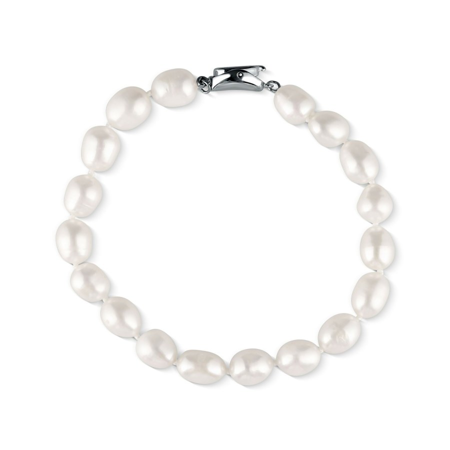 JwL Luxury Pearls Něžný náramek z pravých rýžových perel JL0865 JwL Luxury Pearls Něžný náramek z pravých rýžových perel JL0865 - Náramky Perlové náramky