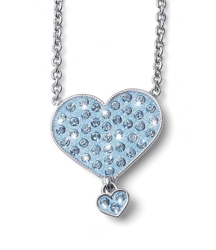 L.O.L. Surprise! Něžný náhrdelník pro dívky Dreamheart s krystaly L1002BLU - Náhrdelníky