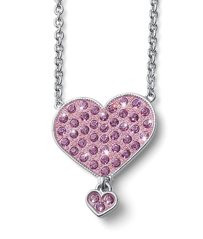 L.O.L. Surprise! Něžný náhrdelník pro dívky Dreamheart s krystaly L1002PIN - Náhrdelníky
