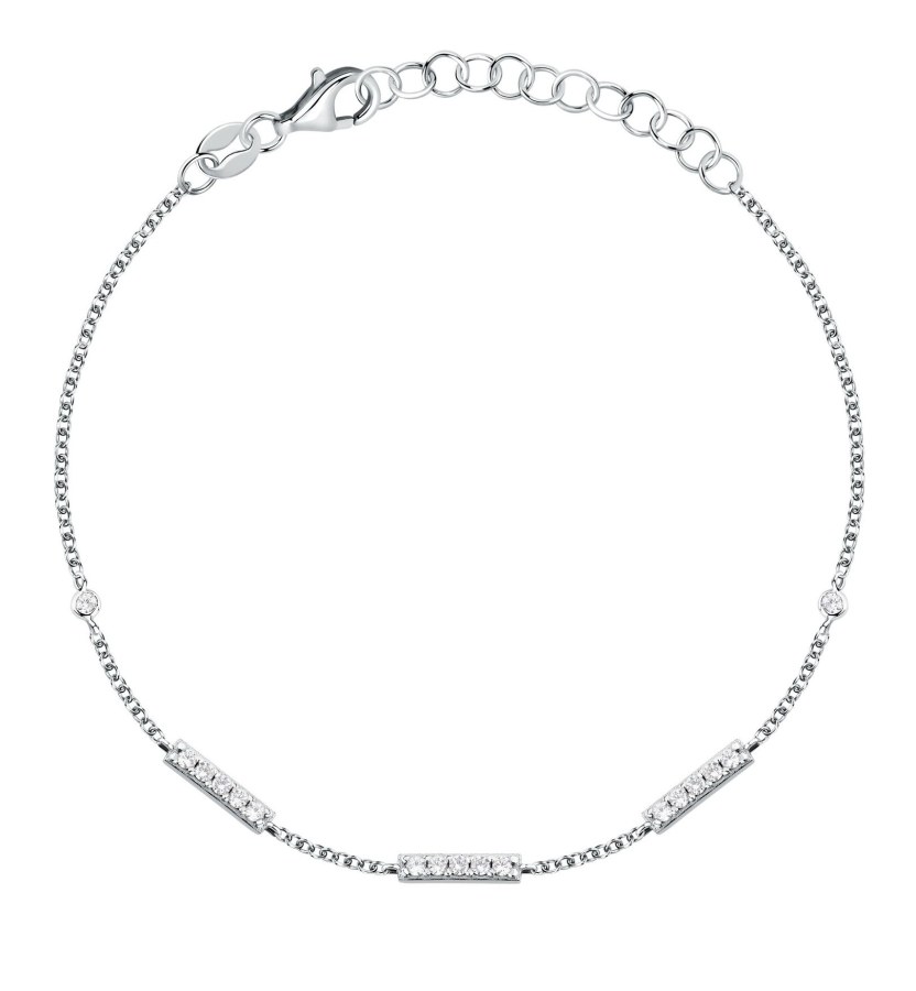 La Petite Story Nadčasový stříbrný náramek se zirkony Silver LPS05AWV74 La Petite Story Nadčasový stříbrný náramek se zirkony Silver LPS05AWV74 - Náramky Řetízkové náramky
