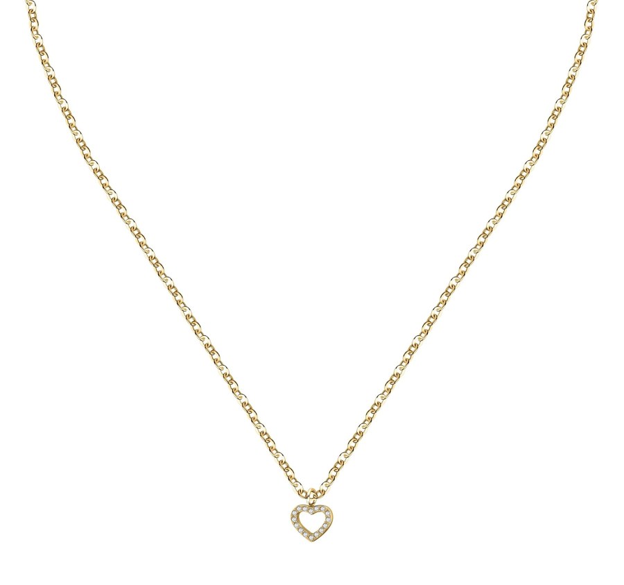 La Petite Story Romantický pozlacený náhrdelník se srdíčkem Love LPS10ASD22 La Petite Story Romantický pozlacený náhrdelník se srdíčkem Love LPS10ASD22 - Náhrdelníky