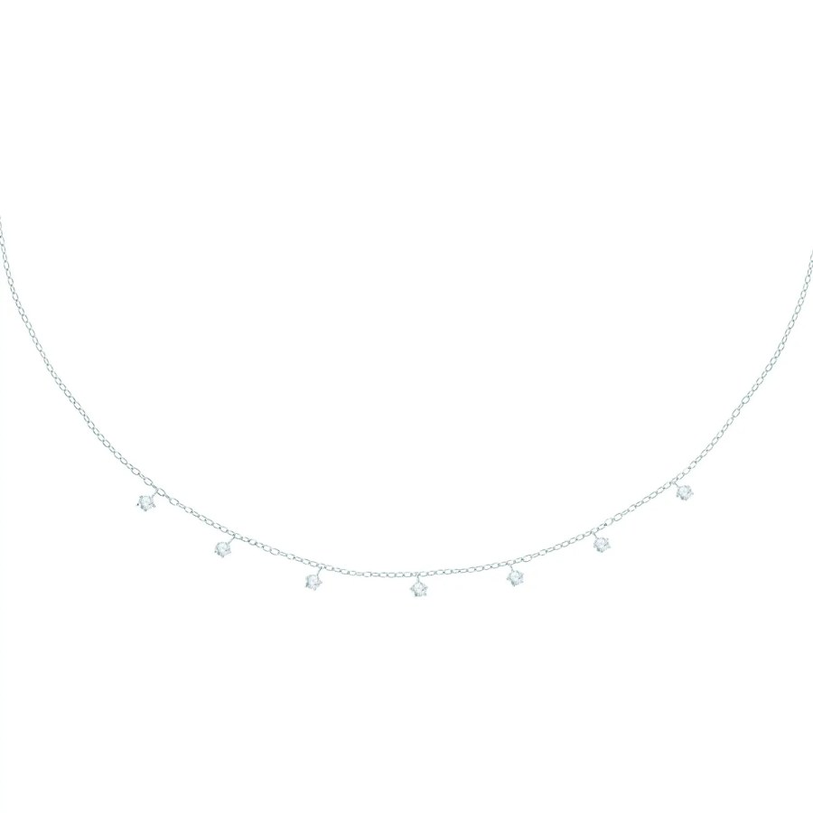 La Petite Story Stříbrný náhrdelník s&nbsp;přívěsky Silver LPS10AWV34 - Náhrdelníky Náhrdelníky s&nbsp;kameny