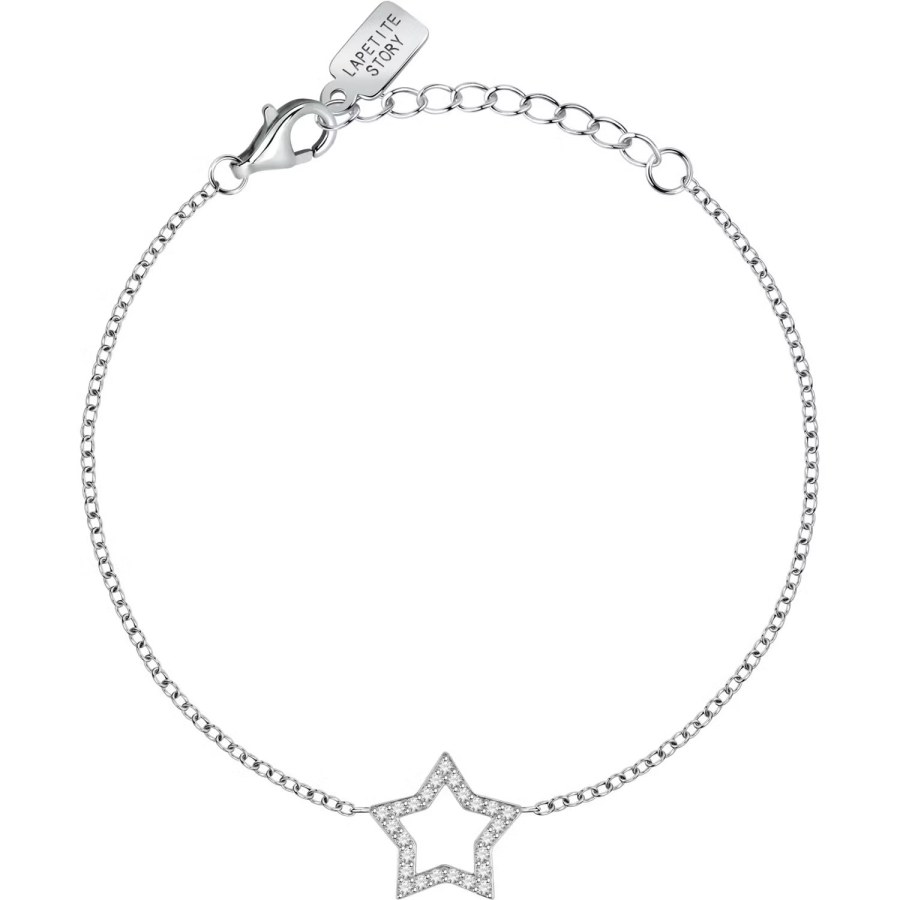 La Petite Story Stříbrný náramek s hvězdičkou Silver LPS05AWV27 - Náramky Náramky s přívěsky