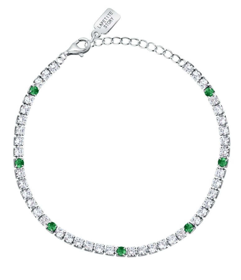 La Petite Story Stříbrný tenisový náramek pro ženy Silver LPS05AWV50 La Petite Story Stříbrný tenisový náramek pro ženy Silver LPS05AWV50 - Náramky Řetízkové náramky