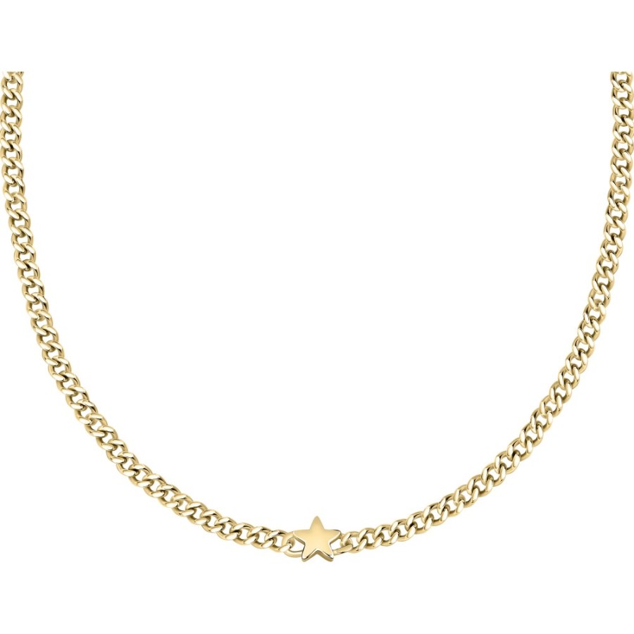 La Petite Story Stylový pozlacený náhrdelník Hvězda Frienship LPS10ARR03 - Náhrdelníky