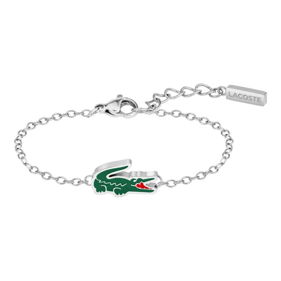 Lacoste Dětský fashion náramek z&nbsp;oceli Cutie Croc 2040533 - Náramky Náramky se symboly