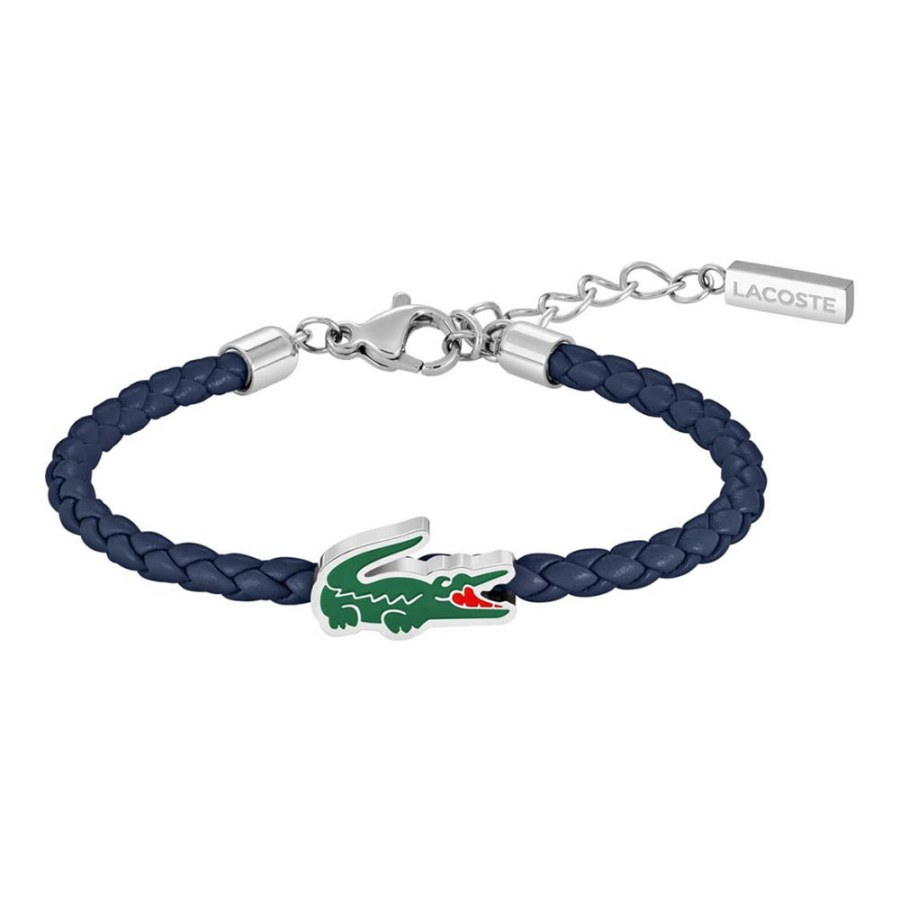 Lacoste Stylový kožený náramek Cutie Croc 2040529 - Náramky Kožené náramky