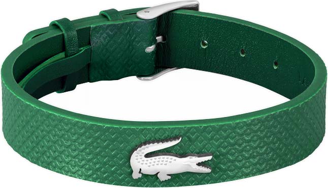 Lacoste Moderní kožený náramek Lacoste 12.12 2040389 - Náramky Kožené náramky