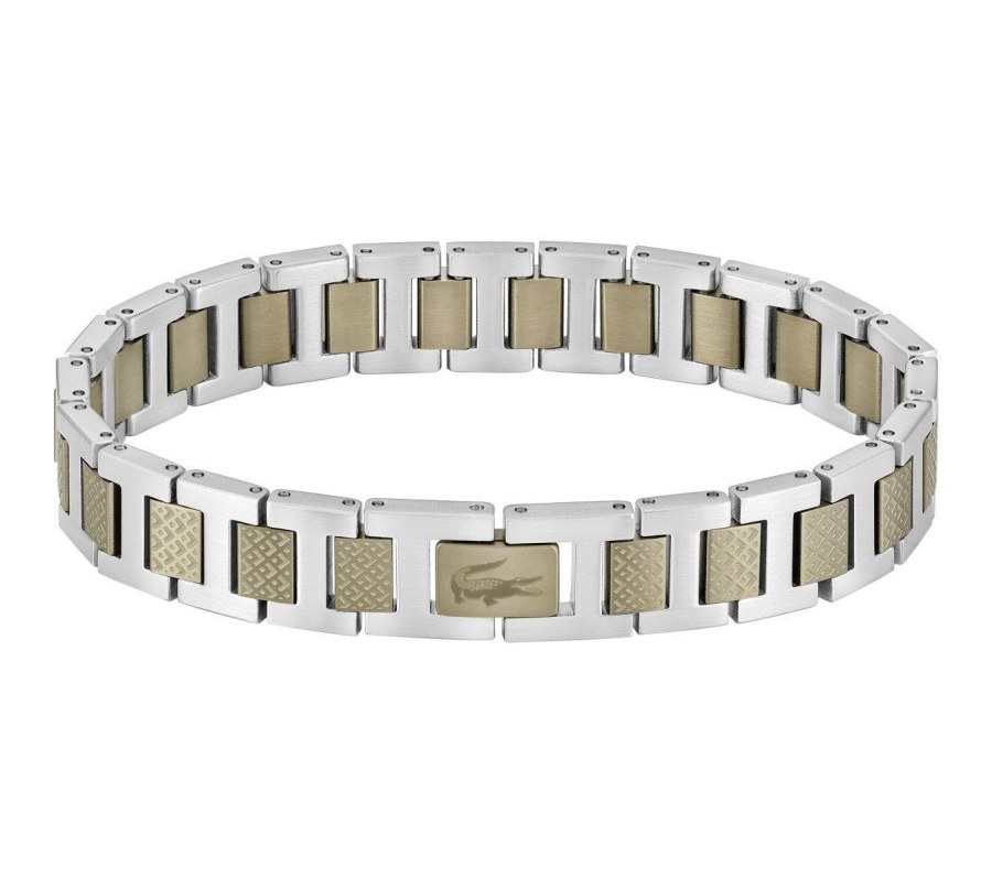 Lacoste Pánský ocelový náramek Metropole 2040419 Lacoste Pánský ocelový náramek Metropole 2040419 - Náramky Řetízkové náramky