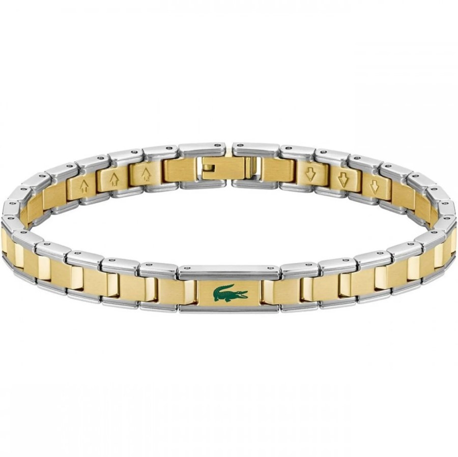 Lacoste Pánský ocelový náramek Metropole Edge 2040586