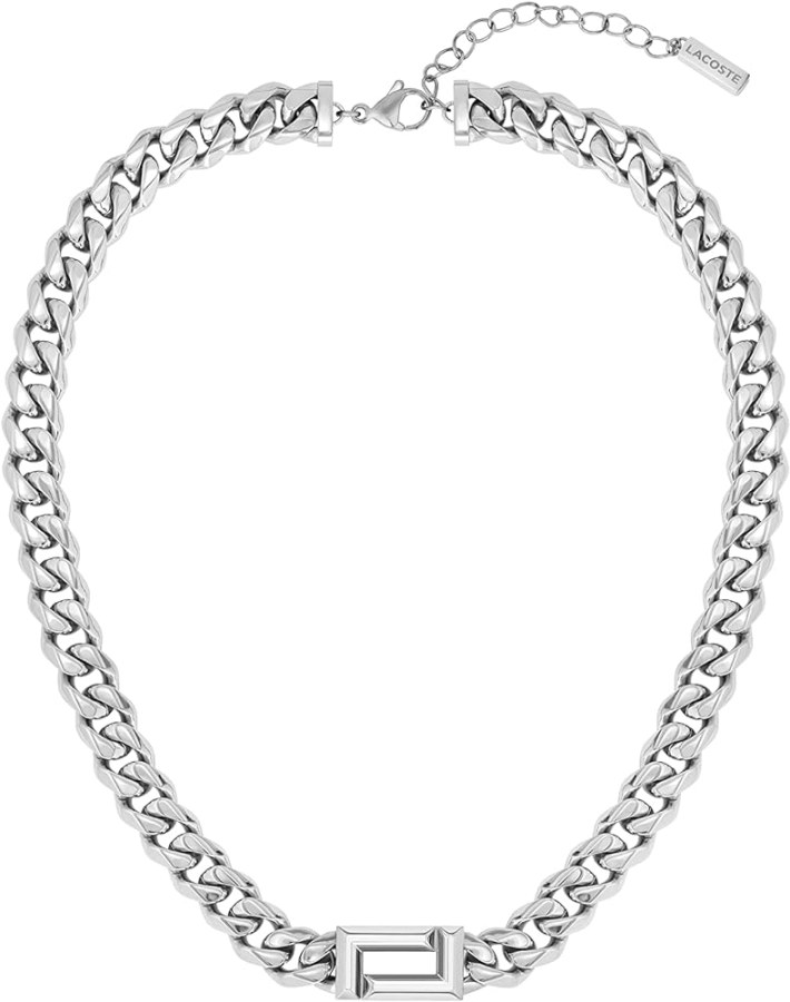 Lacoste Výrazný ocelový náhrdelník Fundament 2040067 - Náhrdelníky