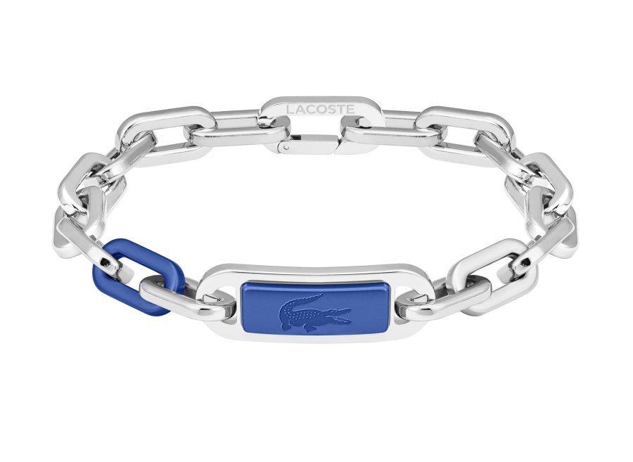 Lacoste Fashion ocelový náramek pro muže Crew 2040368 Lacoste Fashion ocelový náramek pro muže Crew 2040368 - Náramky Náramky se symboly