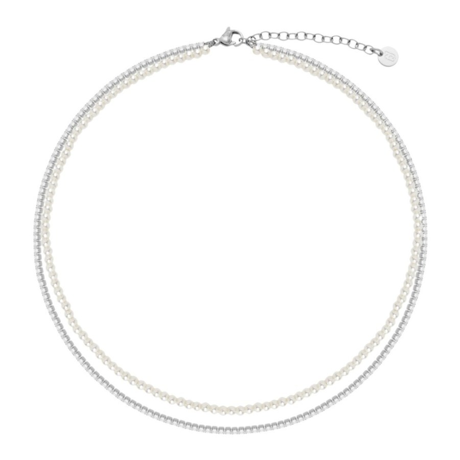 Liu Jo Elegantní dvojitý perlový náhrdelník pro ženy LJ3024 - Náhrdelníky Perlové náhrdelníky