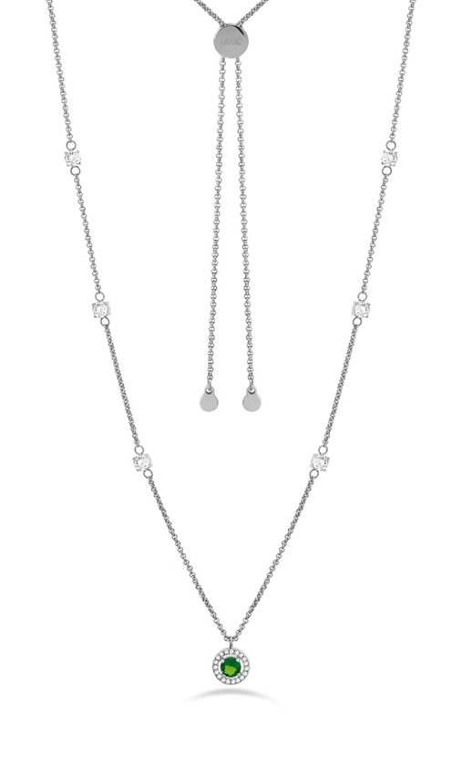 Liu Jo Elegantní ocelový náhrdelník s&nbsp;kubickými zirkony Essential LJ2271 - Náhrdelníky Náhrdelníky s&nbsp;kameny