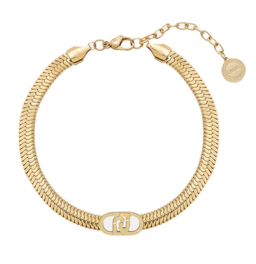 Liu Jo Elegantní pozlacený náramek pro ženy Hádek LJ3068 - Náramky Řetízkové náramky