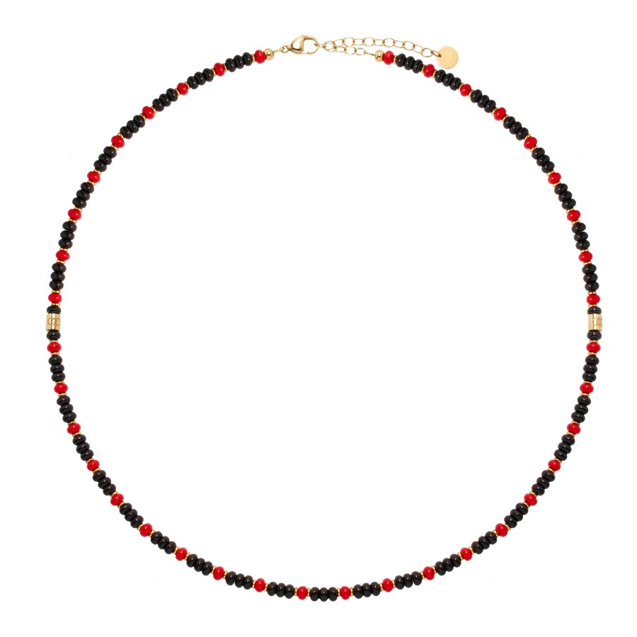 Liu Jo Korálkový pánský náhrdelník MLJ675 - Náhrdelníky Náhrdelníky s&nbsp;korálky