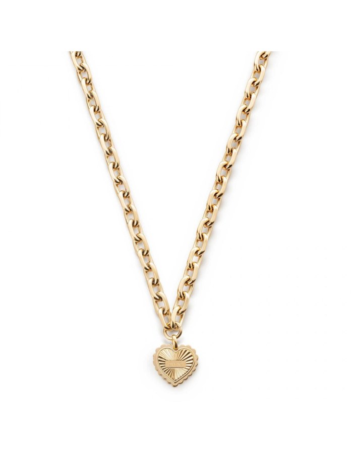 Liu Jo Krásný pozlacený náhrdelník se srdíčkem Fashion LJ2218 - Náhrdelníky