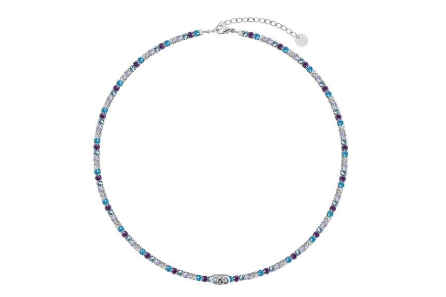 Liu Jo Luxusní tenisový náhrdelník pro ženy Stones LJ3210 - Náhrdelníky Náhrdelníky s&nbsp;kameny