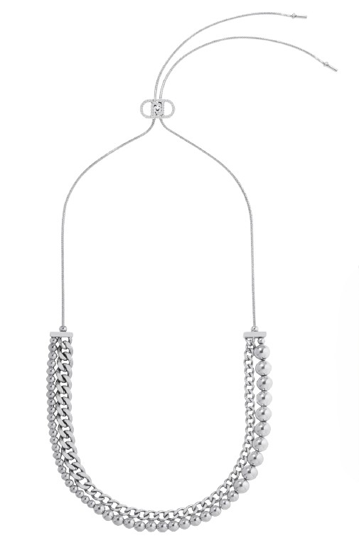 Liu Jo Moderní nastavitelný náhrdelník z&nbsp;oceli LJ3047